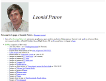 Tablet Screenshot of lpetrov.net